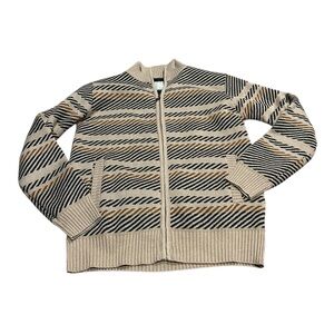 COLOURS ALEXANDER JULIAN lined full zip sweater